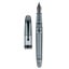 Asvine V126 Vacuum Filling Fountain Pen Titanium EF/F/M Nib Matte Gray Acrylic Carousel 1