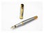 Jinhao 250 Stainless Steel Gold Trim Fountain Pen With 8Pcs Black Ink Refills Carousel 4