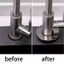 8/1Pcs Stainless Steel Faucet Decorative Covers Shower Water Pipe Wall Hole Carousel 8