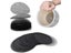 10/100PCS Pot Hole Mesh Drain Pad Round Square Grid Mat Screen Bottom Prevent Carousel 3