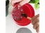10/100PCS Pot Hole Mesh Drain Pad Round Square Grid Mat Screen Bottom Prevent Carousel 6