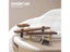 Dooroom Walnut Brass Furniture Handles Long Modern Pulls Cupboard Wardrobe Carousel 3