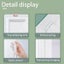 Magnetic Diamond Gauze Mosquito Proof Door Curtain White Magnetic Suction Door Carousel 5