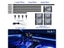 Full Color Streamer Car RGB 64 Color Universal LED Interior Strip Lamp Carousel 1