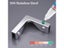Stainless Steel Glass Clamp For Glass Display Cabinet Fixing Carousel 4