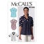 McCalls Pattern 7359 Misses' V-Neck Dolman Sleeve Tops LRG-XLG-XXL Carousel 1