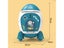 Children Piggy Bank Cute Aviation Piggy Toy Rocket Spaceman Piggy Bank Cartoon Carousel 7