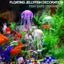Floating Jelly Fish Glowing Effect Aquarium Tank Ornament Decor Fake Jelly Fish Carousel 2