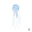 Floating Jelly Fish Glowing Effect Aquarium Tank Ornament Decor Fake Jelly Fish Carousel 13