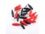 10pcs 28MM 35MM Metal Alligator Clip Electrical Probe Meter Black Red Boot Carousel 5