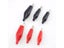 10pcs 28MM 35MM Metal Alligator Clip Electrical Probe Meter Black Red Boot Carousel 7