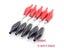 10pcs 28MM 35MM Metal Alligator Clip Electrical Probe Meter Black Red Boot Carousel 1