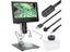 Andonstar AD210 12Mp IPS Touch 260X Soldering Microscope LED Light Carousel 1