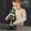 Kids Microscope Set 100X-400X-1200X For Science Education Exploration Carousel 4