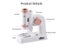 80-200X Handheld MINI Microscope With Base LED For Kids Science Exploration Carousel 8