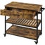 3-Tier Rolling Microwave Cart Kitchen Island Carousel 4