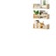 NNETM Chic Hanging Book Shelf: Elevate Your Book Display Carousel 2