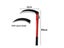 Agricultural Folding Sickle Long Handle Folding Scythe Lawn Mower Tool Carousel 4