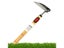 Grass Sickle Weeding Sickle With Wooden Long Handle Garden Tool Carousel 4