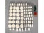 76Pcs Dremel Accessories Abrasive Soft Felt Ing Burr Polishing Pad Polishing Carousel 7