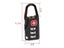 Portable Alloy Mini Lock Padlock Outdoor Travel Luggage Zipper Backpack Handbag Carousel 6