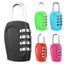 4 Dial Digit Password Lock Combination Suitcase Luggage Metal Code Password Carousel 2
