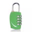 4 Dial Digit Password Lock Combination Suitcase Luggage Metal Code Password Carousel 1