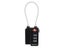 1Pc Security TSA Customs 3/4 Digit Combination Lock Anti-Theft Password Padlock Carousel 3