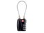 1Pc Security TSA Customs 3/4 Digit Combination Lock Anti-Theft Password Padlock Carousel 4