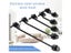 Black Stainless Steel Window Lock With Safety Switch Cabin Window Hook Door Eye Carousel 2