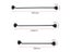 Black Stainless Steel Window Lock With Safety Switch Cabin Window Hook Door Eye Carousel 4