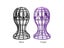 Wig Stand Hat Cap Holder Foldable Wig Head Stand Storage Rack Carousel 5