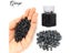 Silicone Micro Link Rings Beads Silicone-lined 200Pcs Standard Micro-Links For Carousel 6