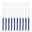 10 Pcs Hair Extensions Loop Needle Pulling Hook Tool Needle Threader Loop Tool Carousel 7