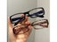 New Retro Square Small Frame Glasses Frame For Women's Anti Blue Light Y2K Carousel 3