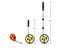 10KM Measure Distance Wheel Tape Collapsible Land Trundle Walking Surveyor Carousel 4