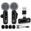 USB C Lavalier Microphone Wireless Mini Mic for Type-C Android Phone/Tablet/PC V Carousel 12