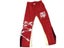 Y2K Hip-hop EU US Trend Loose Rope Trousers Letter Print Splicing Carousel 1
