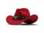 New Wome Men Black Wool Chapeu Western Cowboy Hat Gentleman Jazz Sombrero Carousel 4