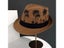 Men Beach Hat Breathable Short Brim Tree Print Contrast Color Flat Top Sun Carousel 4