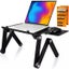 Aluminum Alloy Laptop Table Folding Stand With Cooling Fan Carousel 2