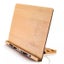 Adjustable Foldable Book Stand With Page Holder Clips For Various Books Tablets Carousel 1