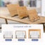 Adjustable Foldable Book Stand With Page Holder Clips For Various Books Tablets Carousel 5