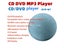 Multi-functional CD Player DVD/VCD AV Player Wireless Bluetooth USB Reading Carousel 4