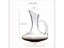 Superior 1900ML Flat Base Red Wine Decanter Handmade Crystal Wine Pourer Carousel 8