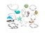 Children's Day Marine Life Cookie Cutter Stainless Steel Fondant Cutter Baking Carousel 3