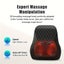 NNETM Cordless 3D Massage Pillow with Heat - Black Carousel 10