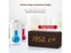 Wooden Square LED Smart Alarm Clock For Bedrooms With Temp Voice Control Carousel 4