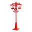 188cm Christmas LED Street Light Post Xmas Snowing Music Outdoor Lamp Carousel 10