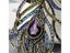 Peacock Feather Jewelry Vintage Golden Multi-color Rhinestone Brooch Pins Carousel 6
